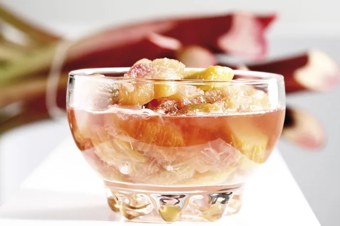 Gerahmter Druck : Gekochter Rhubarb Gerahmter Druck : Gekochter Rhubarb