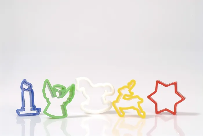 Gerahmter Druck : Cookie-cutters Gerahmter Druck : Cookie-cutters