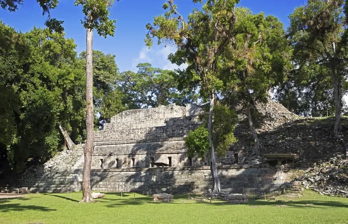 Gerahmter Druck : Ruine von Copán Gerahmter Druck : Ruine von Copán