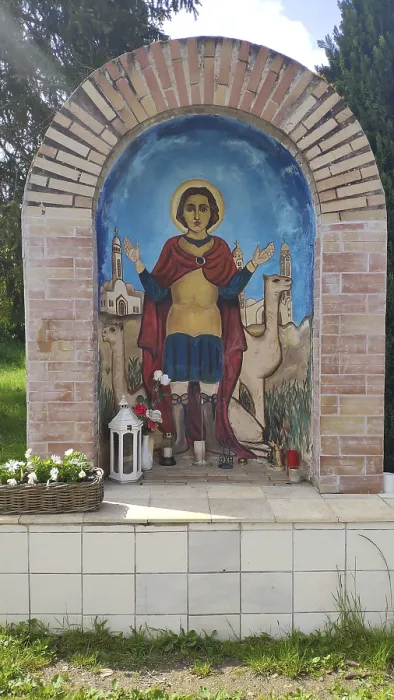 Gerahmter Druck : Koptische orthodoxe Antonius-Monasterei Gerahmter Druck : Koptische orthodoxe Antonius-Monasterei