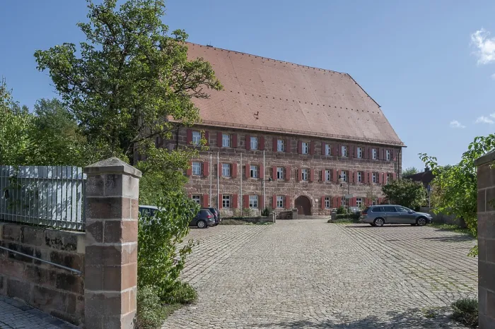 Gerahmter Druck : Haus der ehemaligen Gerichtsdienerwohnung, Hiltpoltstein Gerahmter Druck : Haus der ehemaligen Gerichtsdienerwohnung, Hiltpoltstein