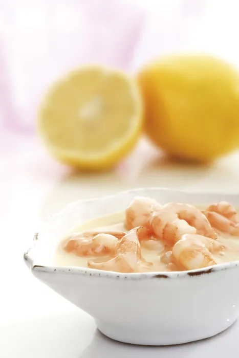 Gerahmter Druck : Krabbensuppe Gerahmter Druck : Krabbensuppe
