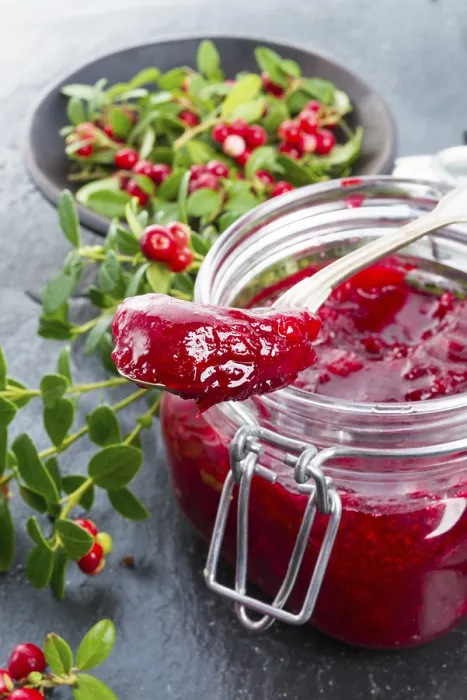 Gerahmter Druck : Kirschtomatenmarmelade Gerahmter Druck : Kirschtomatenmarmelade