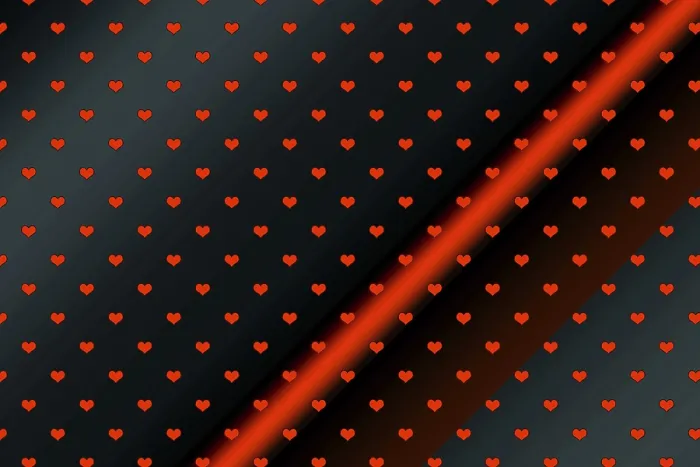 Gerahmter Druck : Kreative abstrakte Herz-Muster-Hintergrund-Textur. Gerahmter Druck : Kreative abstrakte Herz-Muster-Hintergrund-Textur.