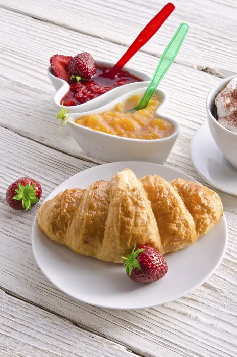 Gerahmter Druck : Croissant Gerahmter Druck : Croissant