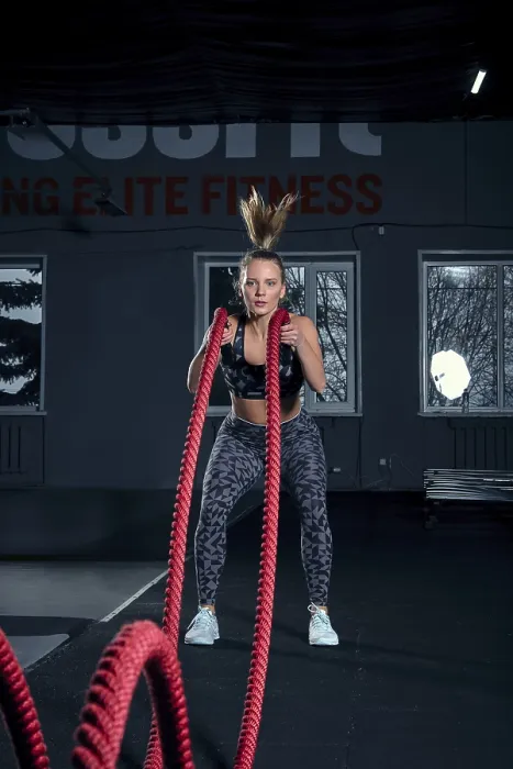 Gerahmter Druck : Crossfit-Training