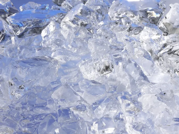 Gerahmter Druck : Gekühlter Eisbrei Gerahmter Druck : Gekühlter Eisbrei