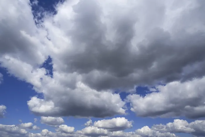 Gerahmter Druck : Wolken von Cumulusbildung Gerahmter Druck : Wolken von Cumulusbildung