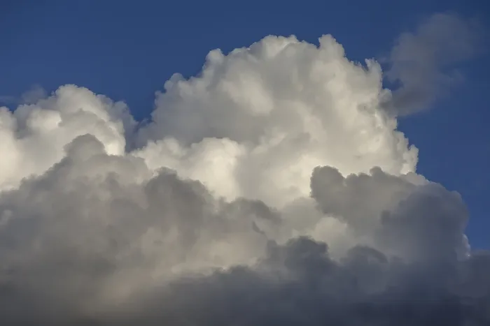 Gerahmter Druck : Wolken (Cumulus) y Gerahmter Druck : Wolken (Cumulus) y