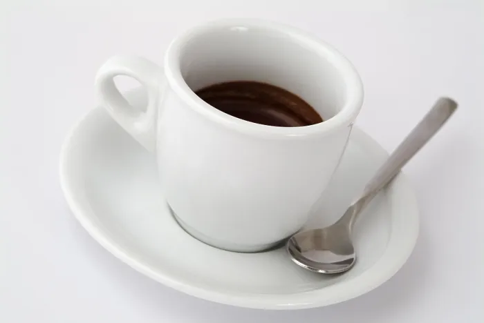 Gerahmter Druck : Tasse Espresso-Kaffee Gerahmter Druck : Tasse Espresso-Kaffee