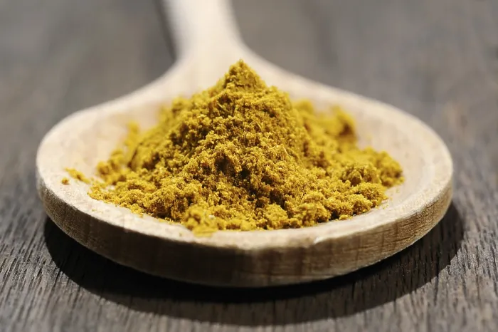 Gerahmter Druck : Curry-Pulver Gerahmter Druck : Curry-Pulver