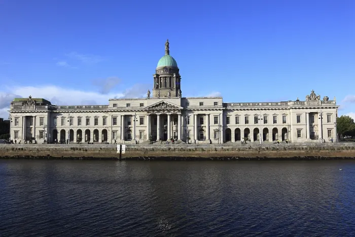 Gerahmter Druck : Custom House, Dublin Gerahmter Druck : Custom House, Dublin
