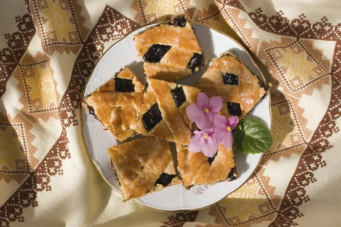 Gerahmter Druck : Damonenschinken-Torte Gerahmter Druck : Damonenschinken-Torte