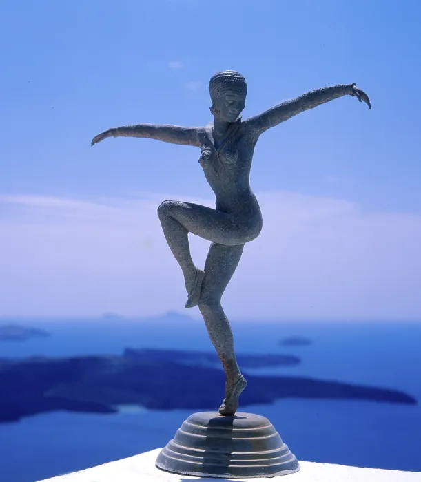 Gerahmter Druck : Tänzer, Figur Gerahmter Druck : Tänzer, Figur