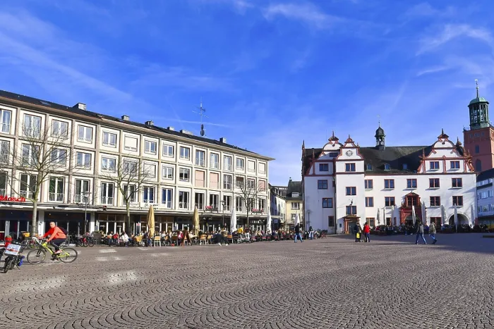 Gerahmter Druck : Darmstadt, Deutschland Gerahmter Druck : Darmstadt, Deutschland