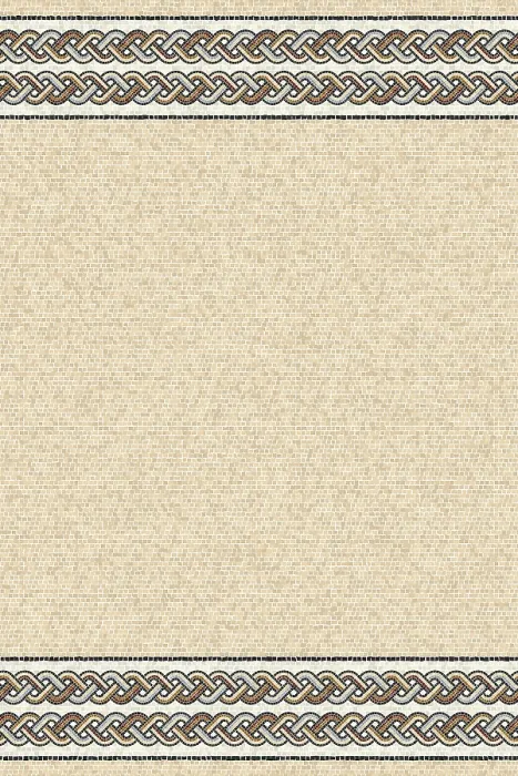 Gerahmter Druck : Mosaik-Terrazzo-Ornamentationsmuster Gerahmter Druck : Mosaik-Terrazzo-Ornamentationsmuster
