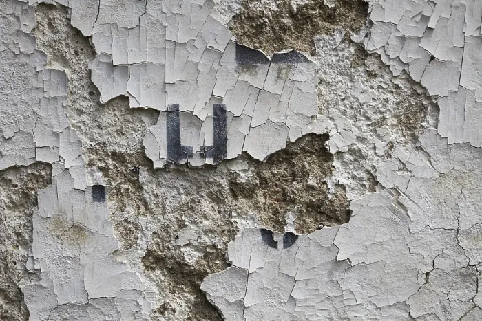 Gerahmter Druck : Verfall einer Wand Gerahmter Druck : Verfall einer Wand