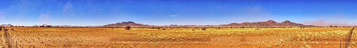 Gerahmter Druck : Wüste, Sossusvlei, Namibia.