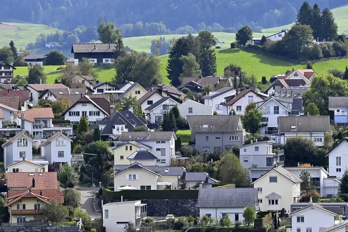 Gerahmter Druck : Entwicklung von Wohnblöcken Gerahmter Druck : Entwicklung von Wohnblöcken