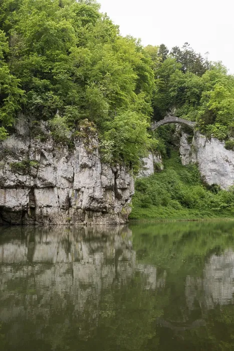 Gerahmter Druck : Teufelsbrücke am Amalienfelsen Gerahmter Druck : Teufelsbrücke am Amalienfelsen