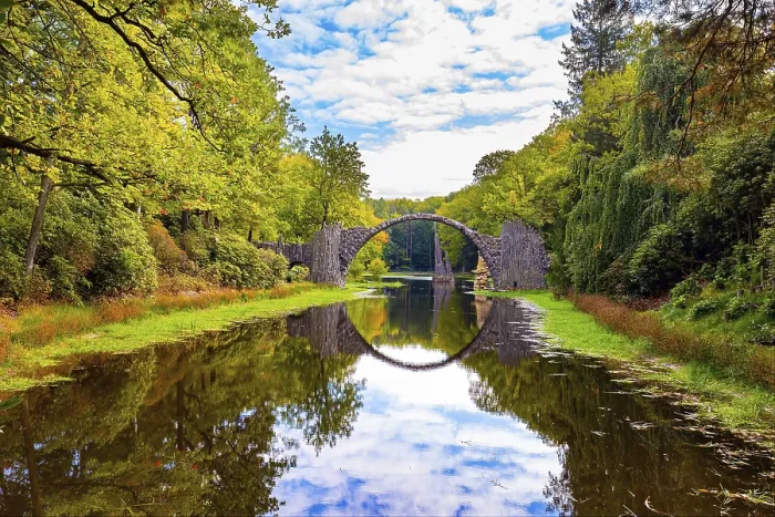 Gerahmter Druck : Der Teufelbrücke am Rakots Fluss. Gerahmter Druck : Der Teufelbrücke am Rakots Fluss.