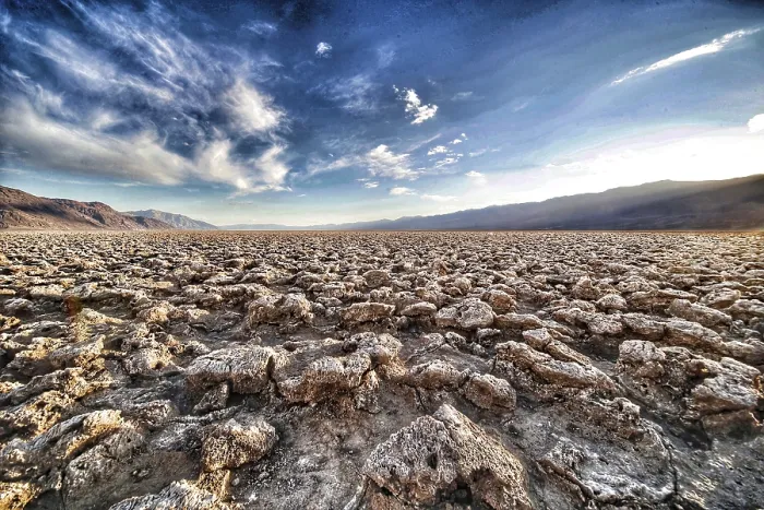 Gerahmter Druck : Devils Golf Course im Death Valley Gerahmter Druck : Devils Golf Course im Death Valley