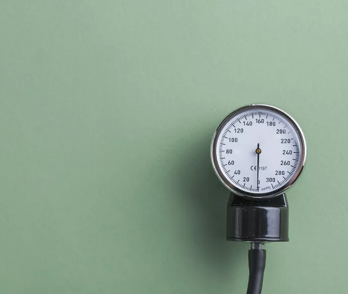 Gerahmter Druck : Dialen Aneroid-Sphygmomanometer Gerahmter Druck : Dialen Aneroid-Sphygmomanometer