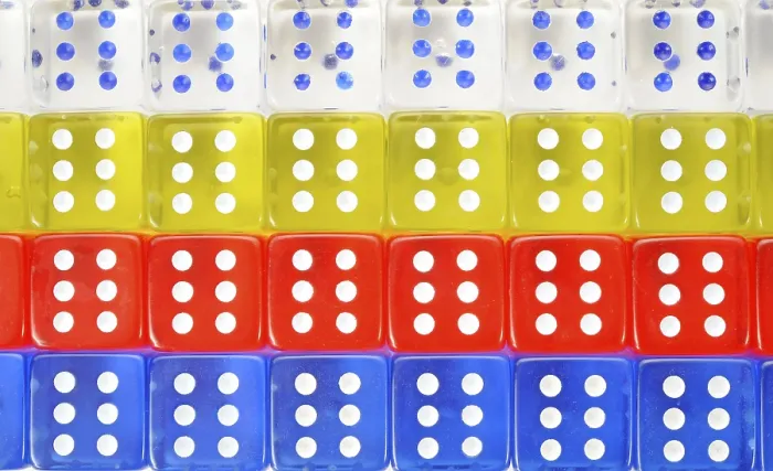 Gerahmter Druck : Dice Gerahmter Druck : Dice