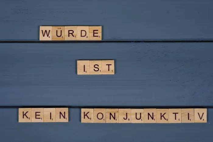 Gerahmter Druck : Würde, Aussage, Grammatik, Deutschland Gerahmter Druck : Würde, Aussage, Grammatik, Deutschland