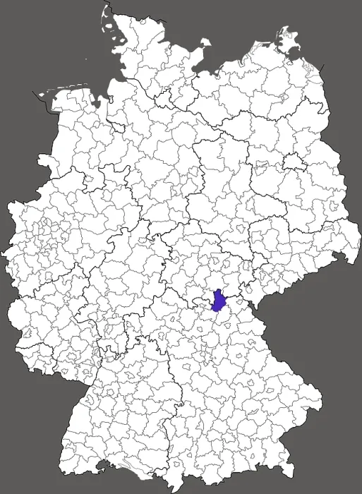 Gerahmter Druck : Bayerischer Bezirk Kronach, Deutschland Gerahmter Druck : Bayerischer Bezirk Kronach, Deutschland