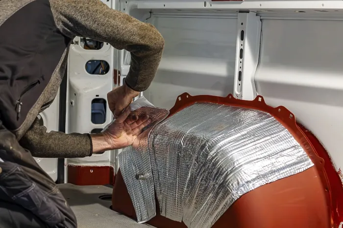 Gerahmter Druck : Selbstbaumaschine Jumper-Van-Umstellung Gerahmter Druck : Selbstbaumaschine Jumper-Van-Umstellung
