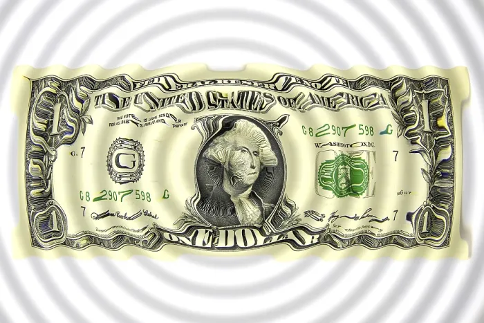 Gerahmter Druck : Dollar Gerahmter Druck : Dollar