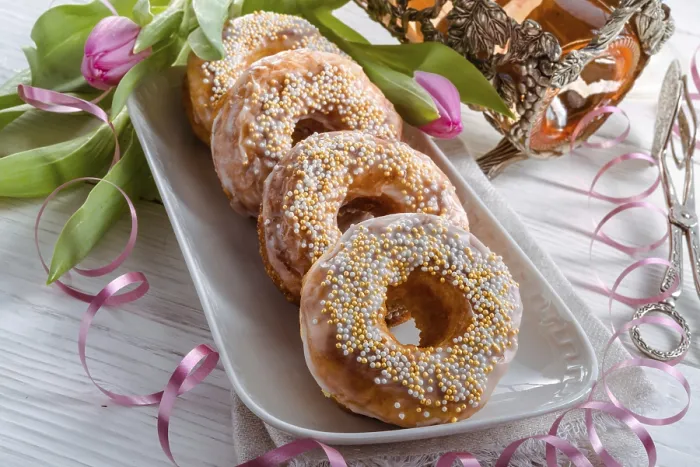 Gerahmter Druck : Doughnut Gerahmter Druck : Doughnut
