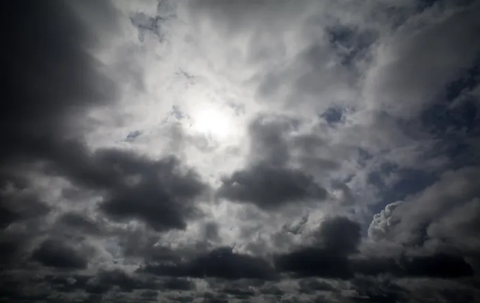 Gerahmter Druck : Dramatische Wolken, Côtes-d'Armor Gerahmter Druck : Dramatische Wolken, Côtes-d'Armor