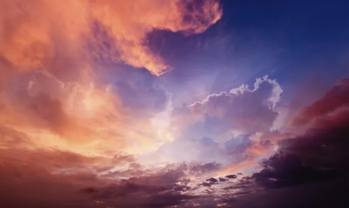 Gerahmter Druck : Dramatischer Himmel Gerahmter Druck : Dramatischer Himmel