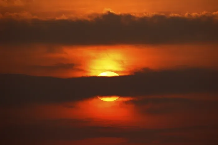 Gerahmter Druck : Sonnenuntergang über Schleswig-Holstein Gerahmter Druck : Sonnenuntergang über Schleswig-Holstein