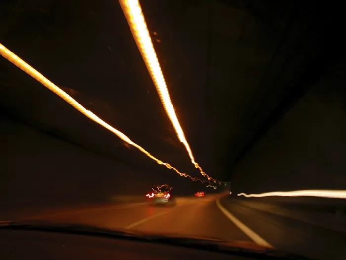 Gerahmter Druck : Autobahnfahrt Gerahmter Druck : Autobahnfahrt