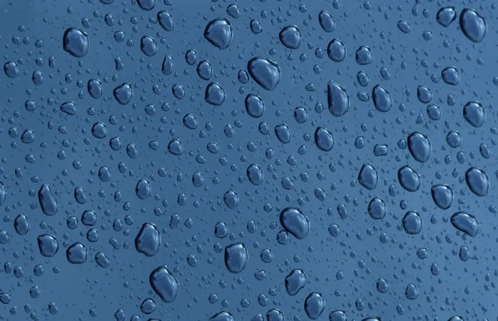 Gerahmter Druck : Tropfen Wasser Gerahmter Druck : Tropfen Wasser
