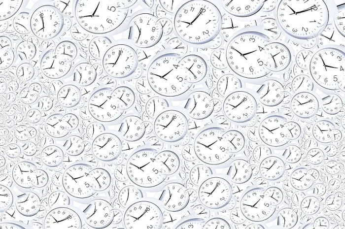 Gerahmter Druck : Droste-Effekt-Hintergrund mit unendlicher Uhrspirale. Gerahmter Druck : Droste-Effekt-Hintergrund mit unendlicher Uhrspirale.