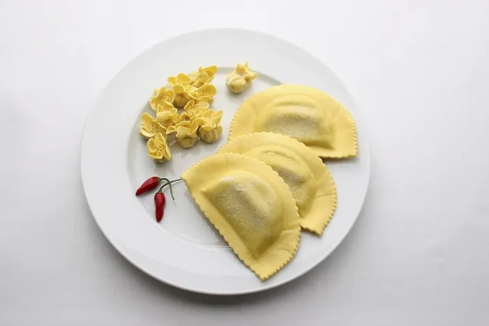 Gerahmter Druck : Maultaschen (c) Gerahmter Druck : Maultaschen (c)