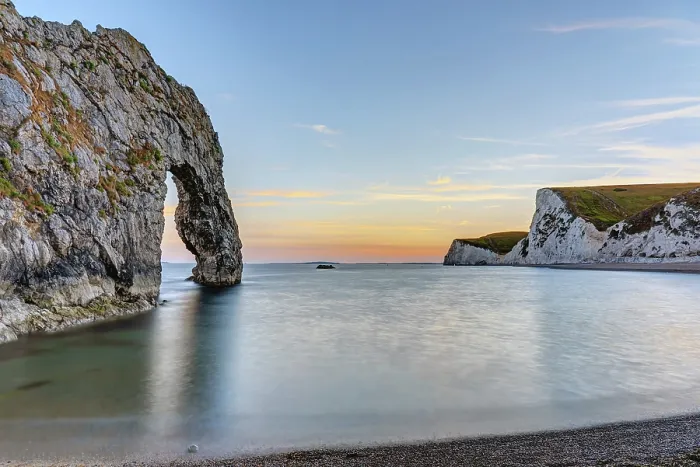 Gerahmter Druck : Der Durdle Door, Teil der Jurassic Coast in Devon. Gerahmter Druck : Der Durdle Door, Teil der Jurassic Coast in Devon.