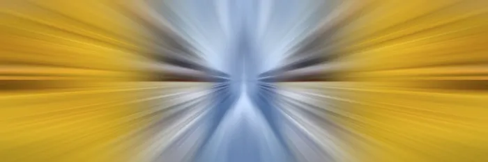 Gerahmter Druck : Dynamische blaue und gelbe Lichtlinien. Gerahmter Druck : Dynamische blaue und gelbe Lichtlinien.