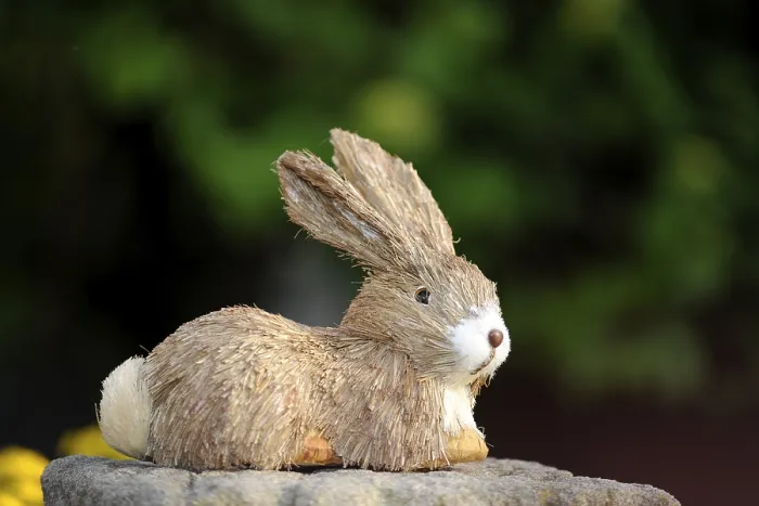 Gerahmter Druck : Osterhase oder Hasefigur Gerahmter Druck : Osterhase oder Hasefigur