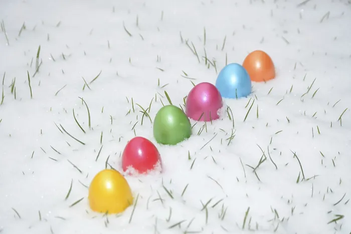 Gerahmter Druck : Osterei, Eier, Ostern, blau Gerahmter Druck : Osterei, Eier, Ostern, blau