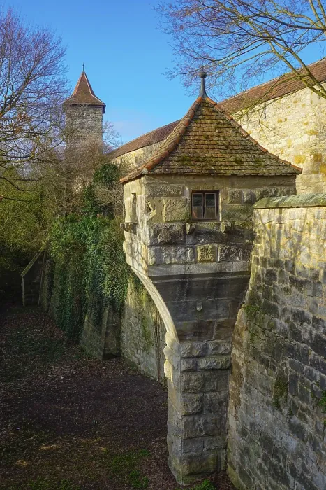 Gerahmter Druck : Oststadtmauer mit Hohenner Turm Gerahmter Druck : Oststadtmauer mit Hohenner Turm