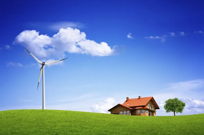 Gerahmter Druck : Eco Landschaft Gerahmter Druck : Eco Landschaft