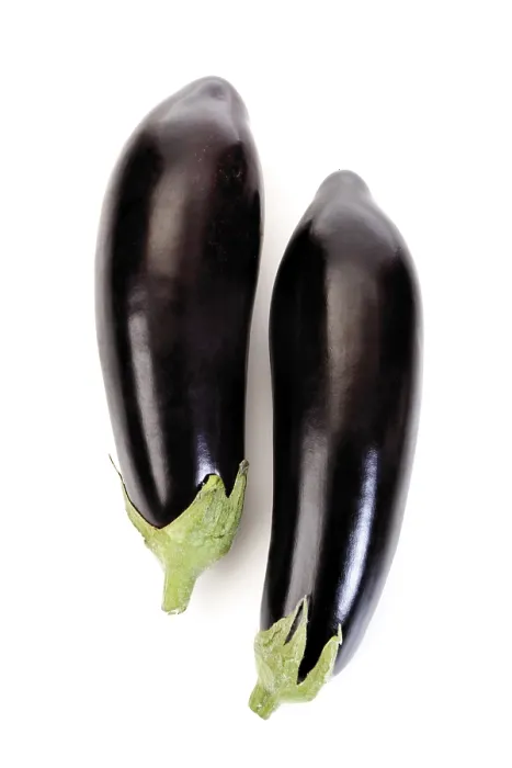 Gerahmter Druck : Eggplants