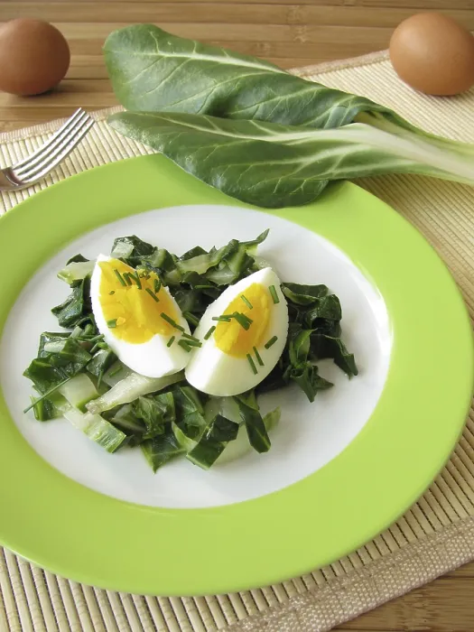 Gerahmter Druck : Eier auf Rucola Gerahmter Druck : Eier auf Rucola