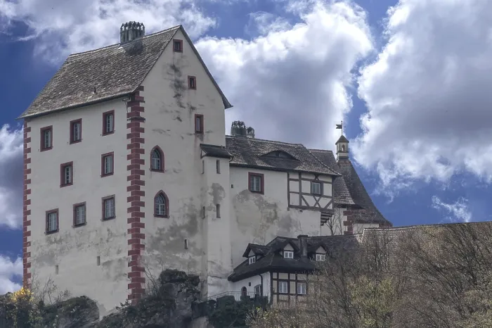 Gerahmter Druck : Egloffstein Schloss, Oberfranken, Bayern, Deutschland Gerahmter Druck : Egloffstein Schloss, Oberfranken, Bayern, Deutschland
