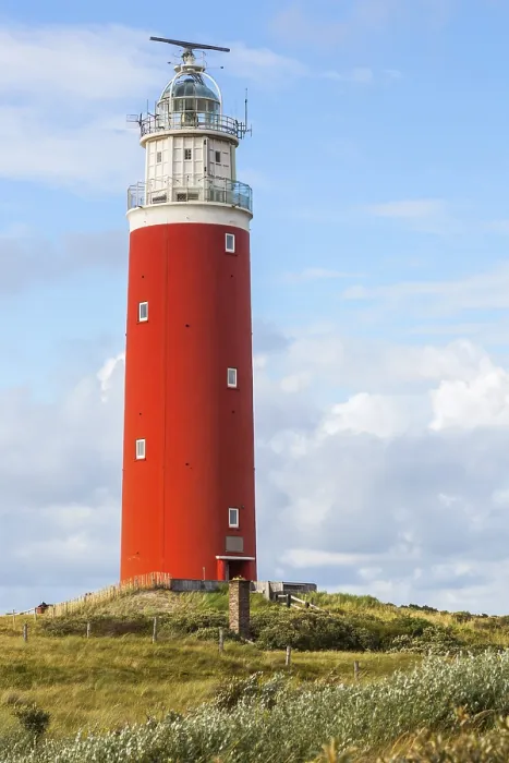 Gerahmter Druck : Leuchtturm Eierland, De Cocksdorp Gerahmter Druck : Leuchtturm Eierland, De Cocksdorp